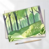 Whimsical Woods | Waldwasserwelt Postkarte