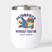 Whimsical Workout Cat (Vorderseite)