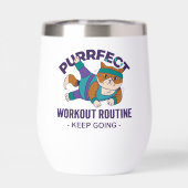 Whimsical Workout Cat (Rückseite)