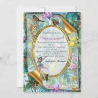 Whimsical World of Fairies & Tropical Birds