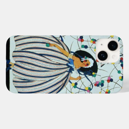 WHIMSICAL YOUNG MIRL / Beauty Fashion Case-Mate iPhone Hülle (Rückseite (Horizontal))