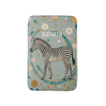 Whimsical Zebra Personalisiert