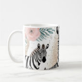 Whimsical Zebras und Fantasy Kaffeetasse (Links)