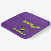 Whimsical Zombie Party Halloween-Party Pappteller (Gewinkelt)