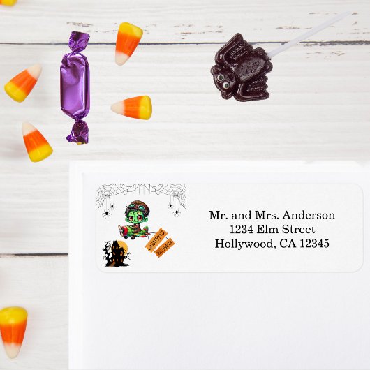 Whimsical Zombie Pilot Flugzeug Kids Halloween