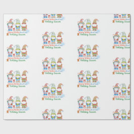 Whimsicale wishes for  cozy holiday season geschenkpapier