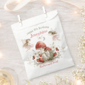 whimsicaler Geburtstag im Garten mit Schmetterling Geschenktütchen (Ausgeschnitten)