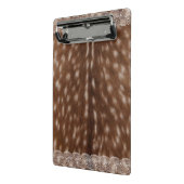 Whimsicaler Hirsch-Papier-Mini-Clip-Board Mini Klemmbrett (Gewinkelt2)