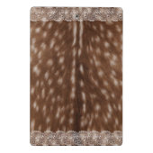 Whimsicaler Hirsch-Papier-Mini-Clip-Board Mini Klemmbrett (Rückseite)