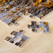 Whimsicaler November-Regenwald-Mops-Illustration Puzzle (Seite)