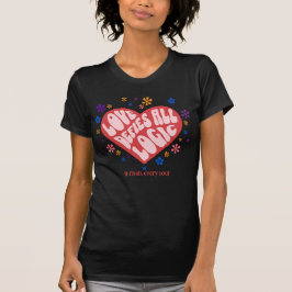 Whimsicaler Retro-Romanze T-Shirt