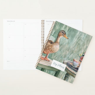 Whimsicaler Teatime mit Ente ( *NEU ) Planer