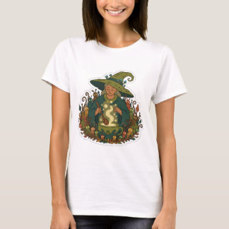 Whimsicaler Waldhexe | Gemütliches magisches Gebrä T-Shirt