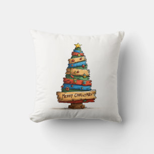 🎄 Whimsicaler Weihnachtsbaum-Wurfkissen 🎁✨ Kissen