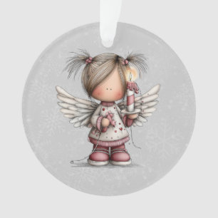 Whimsicaler Weihnachtsengel Ornament
