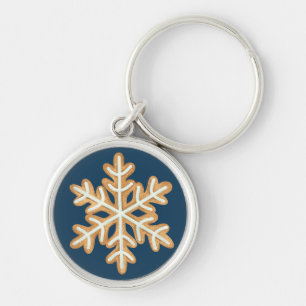 Whimsicaler Weihnachtsplätzchen-Icons-Schlüsselanh Schlüsselanhänger