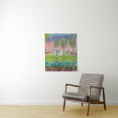 Whimsicalische Tropenlandschaft Wandteppich (Beispiel)