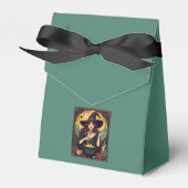 Whimsically Enchanting Witch With Spiders Geschenkschachtel (Vorderseite)