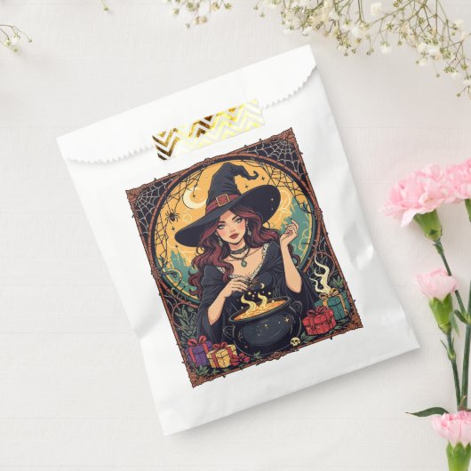 Whimsically Enchanting Witch With Spiders Geschenktütchen (Versiegelt)