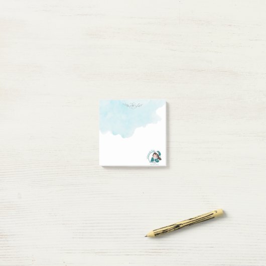 Whimsically Writ Post-it Klebezettel (Auf Schreibtisch)