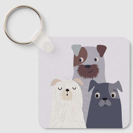 Whimsicaltrio Schlüsselanhänger (Vorderseite)