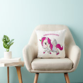 Whimsicle Flying Unicorn Pegasus Rainbow Horn Kissen (Stuhl )