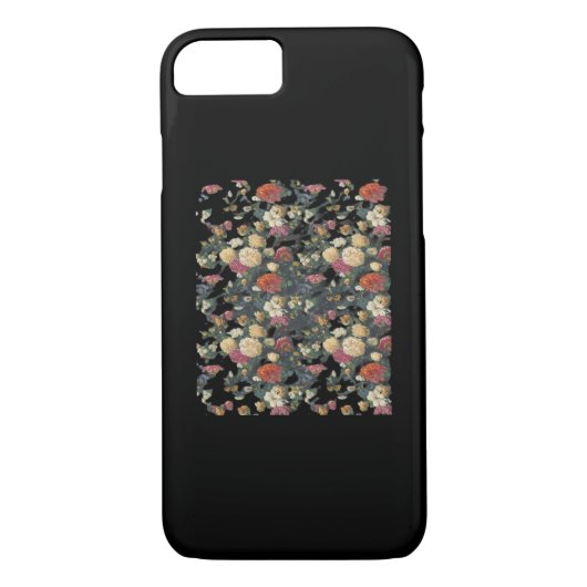 Whimsigoth Alte Viktorianische Blumenölgemälde Case-Mate iPhone Hülle (Rückseite)