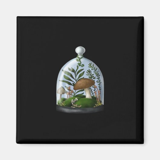 Whimsigoth Apothecary Terrarium Magnet (Vorne)