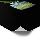 Whimsigoth Apothecary Vase Classic Poster (Ecke)