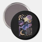 Whimsigoth Ästhetik 90er Magnet (Vorderseite/Rückseite)