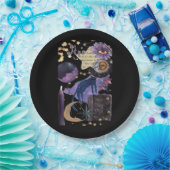 Whimsigoth Ästhetik 90er Pappteller (Party)