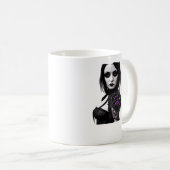 Whimsigoth Classic Design zu Halloween Kaffeetasse (VorderseiteRechts)