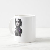 Whimsigoth Classic Design zu Halloween Kaffeetasse (Vorderseite Links)