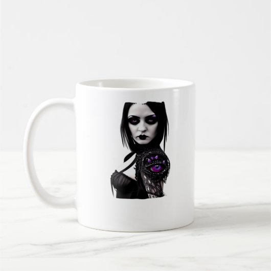 Whimsigoth Classic Design zu Halloween Kaffeetasse (Links)