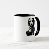 Whimsigoth Classic Design zu Halloween Tasse (VorderseiteRechts)