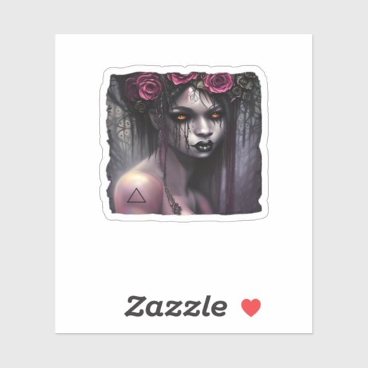 Whimsigoth Classic Funny Aufkleber (Blatt)