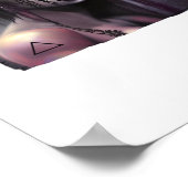 Whimsigoth Classic Funny Poster (Ecke)