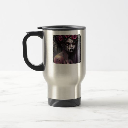 Whimsigoth Classic Funny Reisebecher (Links)