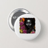 Whimsigoth Classic Halloween Button (Vorne & Hinten)