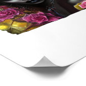 Whimsigoth Classic Halloween Poster (Ecke)