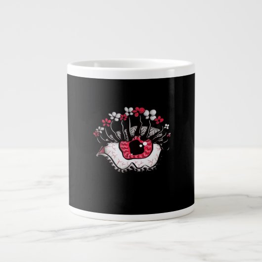 Whimsigoth Classic - Vintages Design Jumbo-Tasse (Vorderseite)