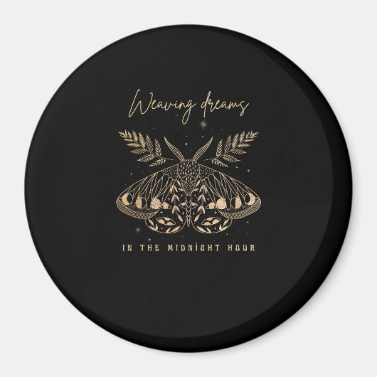 Whimsigoth Cotattcore Goblincore Mystical Motion G Magnet (Vorne)