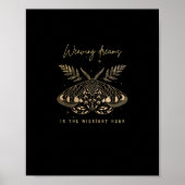 Whimsigoth Cotattcore Goblincore Mystical Motion G Poster (Vorne)