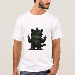 Whimsigoth Cyborg Vintage Art Design Klassiker T-Shirt