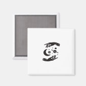 Whimsigoth Design Magnet (Vorderseite/Rückseite)