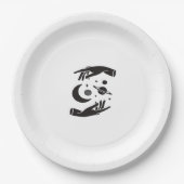 Whimsigoth Design Pappteller (Vorderseite)