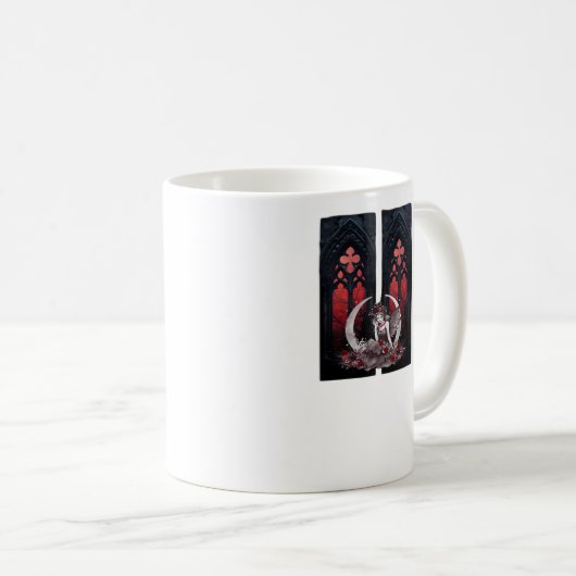 Whimsigoth Fairy Gothic Style Classic Kaffeetasse (VorderseiteRechts)