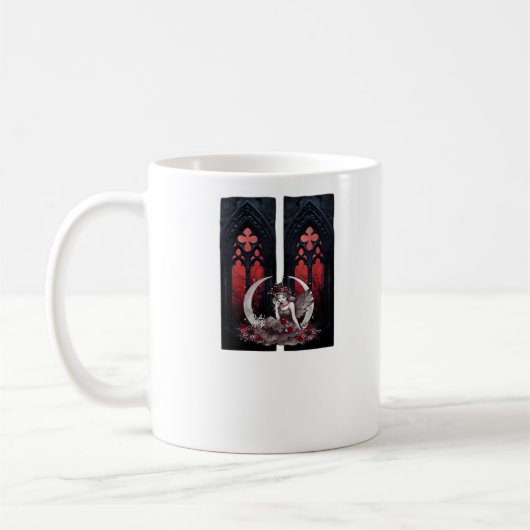 Whimsigoth Fairy Gothic Style Classic Kaffeetasse (Links)