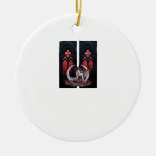 Whimsigoth Fairy Gothic Style Classic Keramik Ornament