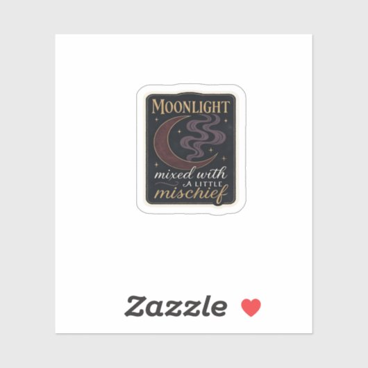 Whimsigoth Fantasy Mystical Forests, Moons & Magic Aufkleber (Blatt)